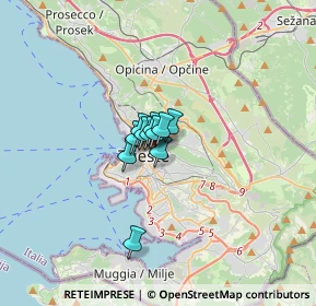 Mappa Via Ginnastica, 34142 Trieste TS, Italia (1.27364)