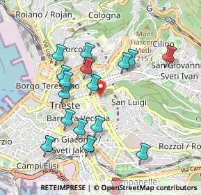 Mappa Via Ginnastica, 34142 Trieste TS, Italia (0.96059)