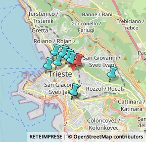 Mappa Via Ginnastica, 34142 Trieste TS, Italia (0.99273)