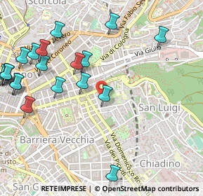 Mappa Via Ginnastica, 34142 Trieste TS, Italia (0.6685)