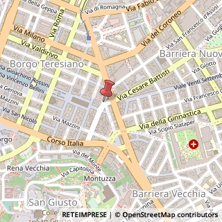 Mappa Piazza S. Giovanni, 4, 34122 Trieste, Trieste (Friuli-Venezia Giulia)