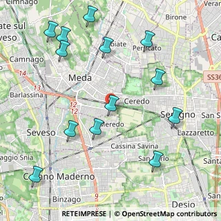 Mappa Via Adria, 20821 Meda MB, Italia (2.5)