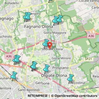 Mappa Via Patrioti, 21058 Solbiate Olona VA, Italia (2.79231)