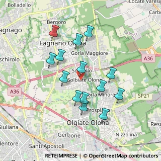 Mappa Via Patrioti, 21058 Solbiate Olona VA, Italia (1.65929)