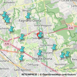 Mappa Via Patrioti, 21058 Solbiate Olona VA, Italia (3.00643)