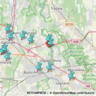 Mappa Via Patrioti, 21058 Solbiate Olona VA, Italia (5.3575)