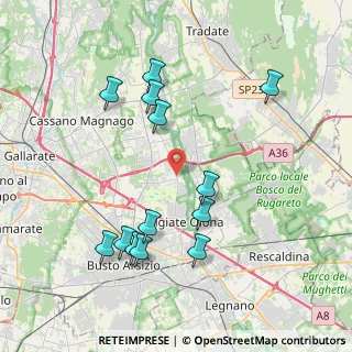 Mappa Via Patrioti, 21058 Solbiate Olona VA, Italia (4.12)