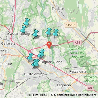 Mappa Via Patrioti, 21058 Solbiate Olona VA, Italia (3.56091)