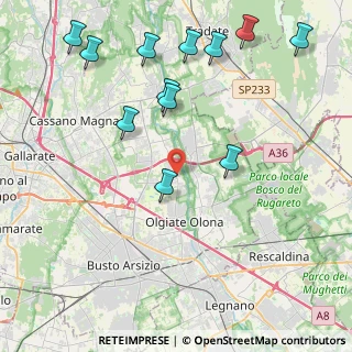Mappa Via Patrioti, 21058 Solbiate Olona VA, Italia (4.92417)