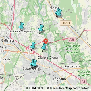 Mappa Via Patrioti, 21058 Solbiate Olona VA, Italia (4.20091)