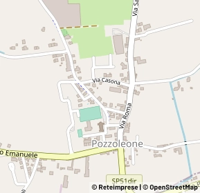 Mappa Via Cardinale Dalla Costa, 36050 Pozzoleone VI, Italia (0.18077)
