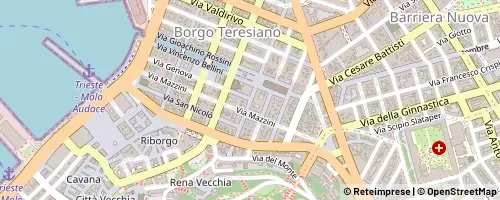 Mappa Trieste
