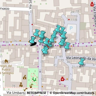 Mappa Piazza Caprera, 20831 Seregno MB, Italia (0.00357)