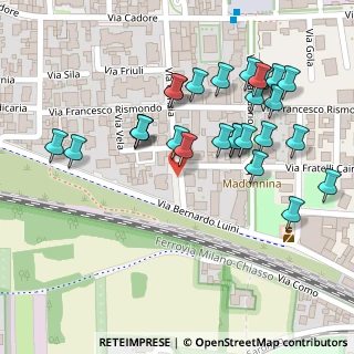 Mappa Via Giovanni Segantini, 20831 Seregno MB, Italia (0.13571)