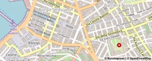 Mappa Trieste