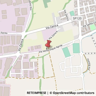Mappa Via XXV Aprile, 17, 24050 Grassobbio, Bergamo (Lombardia)