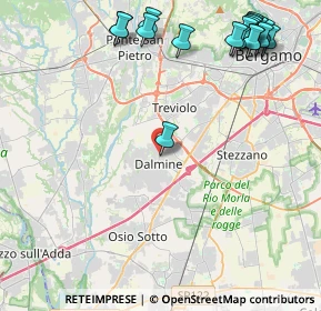 Mappa Viale Betelli, 24044 Dalmine BG, Italia (5.8345)