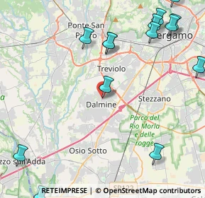 Mappa Viale Betelli, 24044 Dalmine BG, Italia (6.04267)