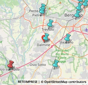Mappa Via Donatori di Sangue, 24044 Dalmine BG, Italia (6.29643)