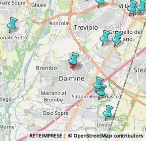 Mappa Viale Betelli, 24044 Dalmine BG, Italia (2.85818)