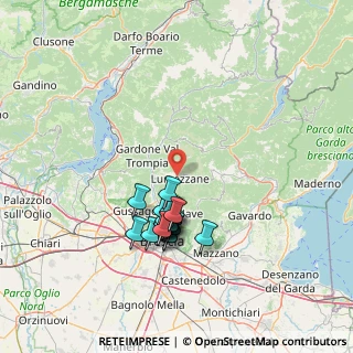 Mappa Via Fratelli Bandiera, 25065 Lumezzane BS, Italia (12.754)