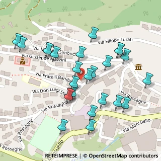 Mappa Via Fratelli Bandiera, 25065 Lumezzane BS, Italia (0.1236)