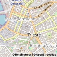 Kaart Trieste