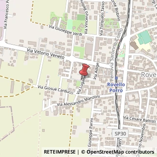 Mappa Via Luganese, 15, 22070 Rovello Porro, Como (Lombardia)
