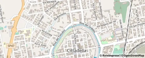 Mappa Cittadella
