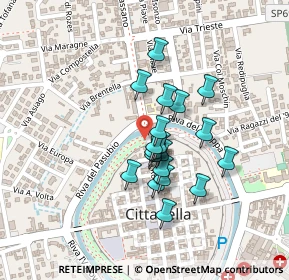 Mappa Piazza Facchetti Faustino, 35013 Cittadella PD, Italia (0.158)