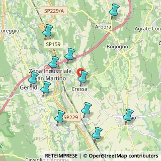 Mappa Via Lirone, 28012 Cressa NO, Italia (2.35364)