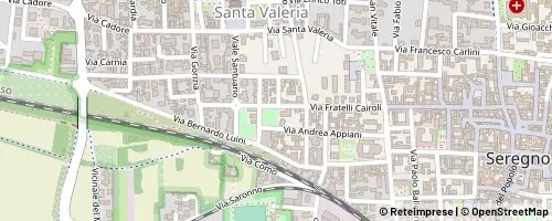 Mappa Seregno