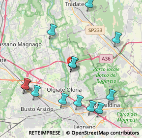 Mappa Via S. Luigi, 21055 Gorla Minore VA, Italia (4.56769)