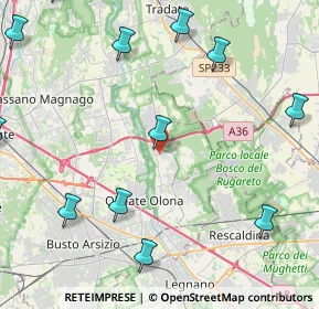 Mappa Via S. Luigi, 21055 Gorla Minore VA, Italia (5.83)