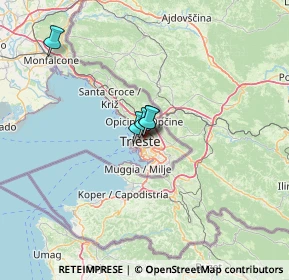 Mappa Via Michelangelo Buonarroti, 34141 Trieste TS, Italia (40.38545)