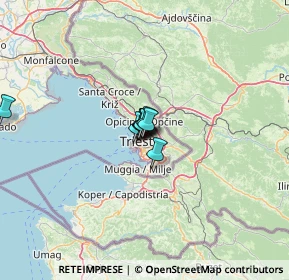 Mappa Via Michelangelo Buonarroti, 34141 Trieste TS, Italia (10.62182)