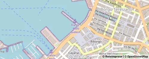Mappa Trieste
