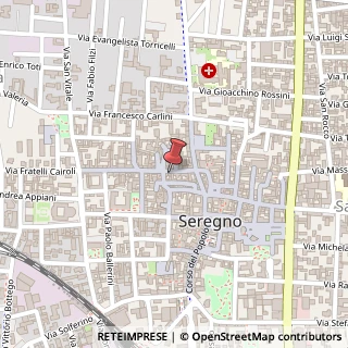 Mappa Via Giuseppe Garibaldi, 29, 20831 Seregno, Monza e Brianza (Lombardia)