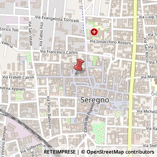 Mappa Via Giuseppe Garibaldi, 26, 20831 Seregno, Monza e Brianza (Lombardia)