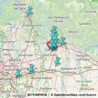 Mappa Via Sertorio, 24044 Dalmine BG, Italia (10.99417)