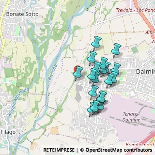 Mappa Via Sertorio, 24044 Dalmine BG, Italia (0.795)