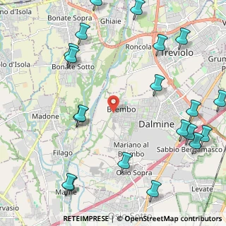 Mappa Via Sertorio, 24044 Dalmine BG, Italia (2.9425)