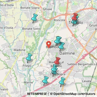 Mappa Via Sertorio, 24044 Dalmine BG, Italia (2.29308)