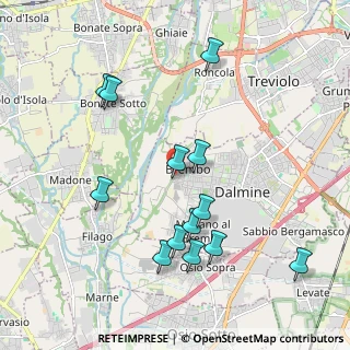 Mappa Via Sertorio, 24044 Dalmine BG, Italia (2.03308)