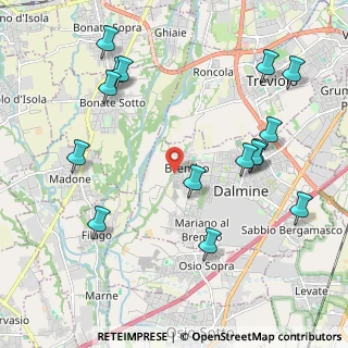 Mappa Via Sertorio, 24044 Dalmine BG, Italia (2.41933)