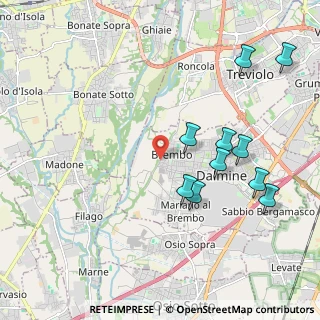 Mappa Via Sertorio, 24044 Dalmine BG, Italia (2.39364)