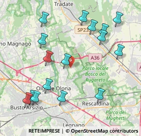 Mappa Via A.Manzoni, 21055 Gorla Minore VA, Italia (4.63625)