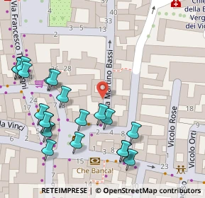 Mappa Via Cavalieri di, 20831 Seregno MB, Italia (0.0755)