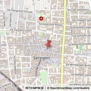 Mappa Vicolo Pozzo, 8, 20831 Seregno, Monza e Brianza (Lombardia)
