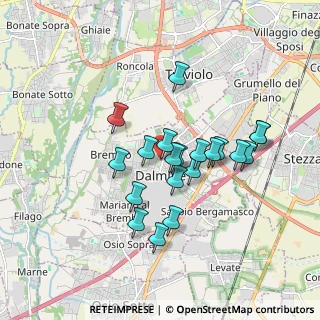 Mappa Via Ragazzi del, 24044 Dalmine BG, Italia (1.483)